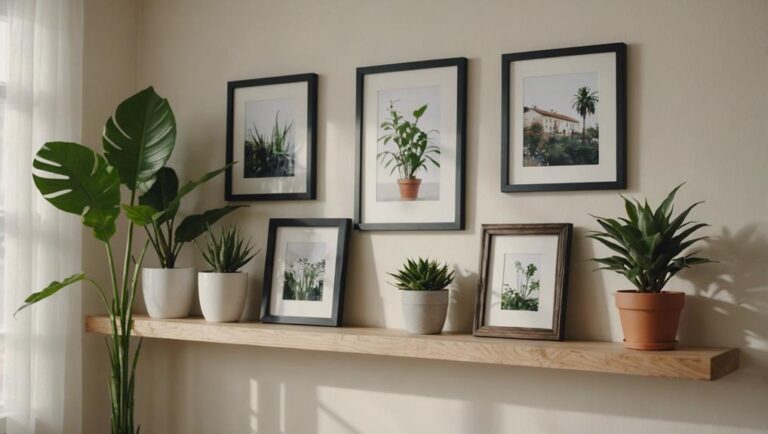 customizable floating wood shelves