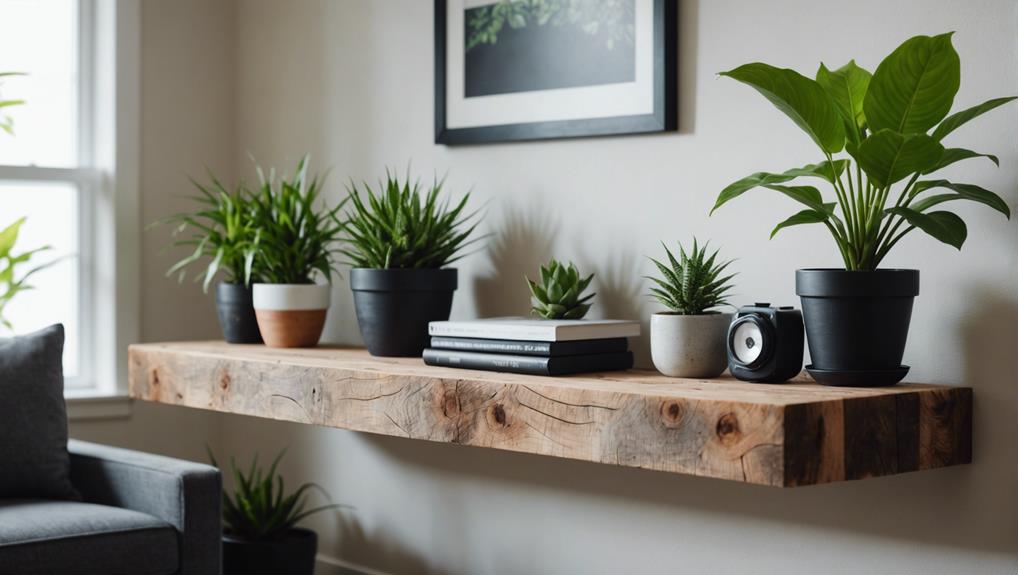 eco friendly wood shelf design