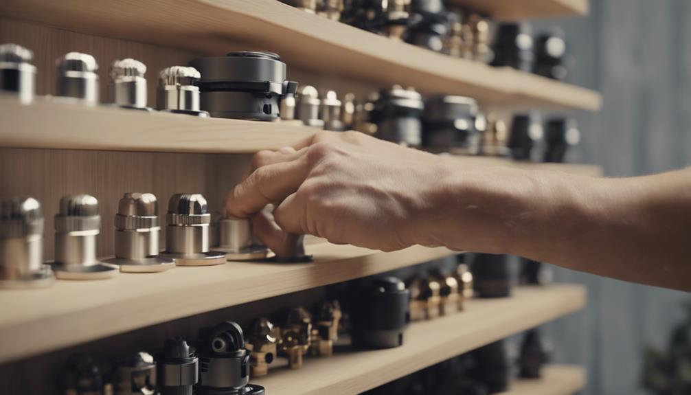 floating wood shelf hardware