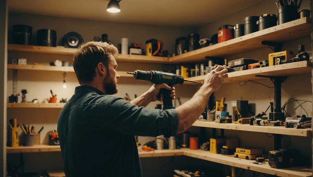 floating wood shelf maintenance