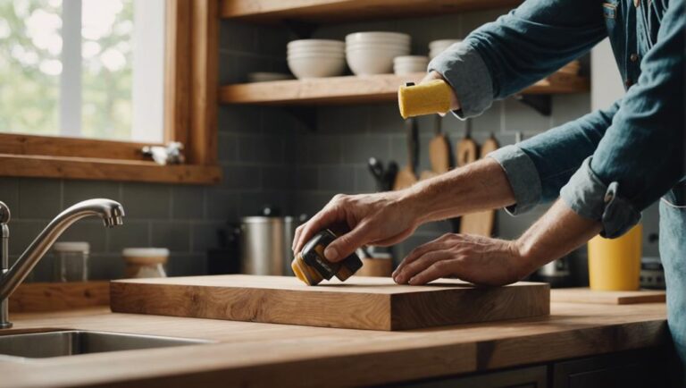 floating wood shelves care