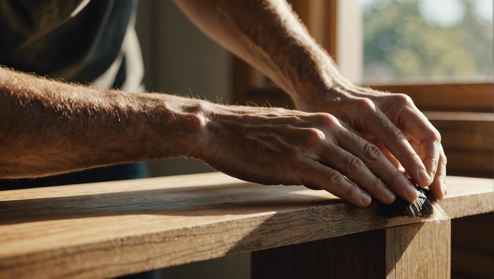 protecting wood with varnish