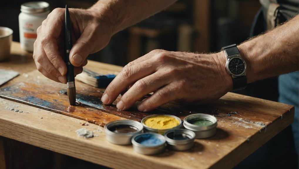 staining wood with ease