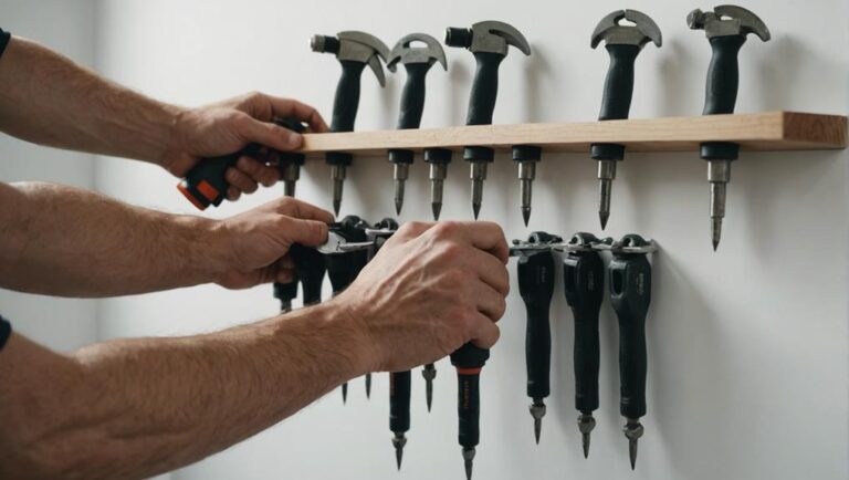 updating wall anchors for shelves