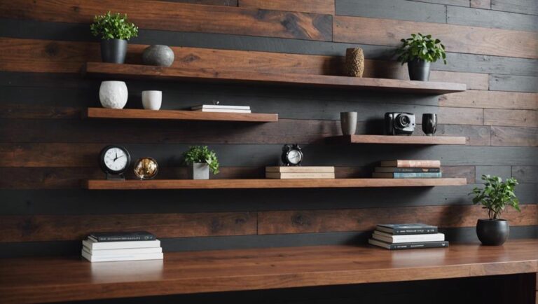 wood shelf finish options